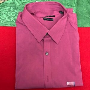Beautiful dark mauve men’s dress shirt